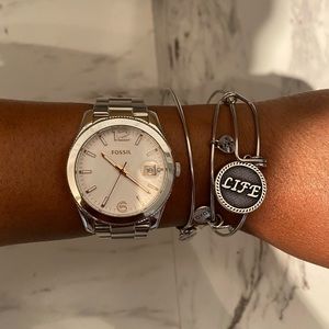 Brand New Fossil Silver Watch